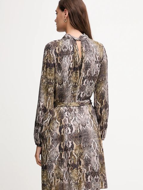 Marc Aurel sukienka kolor zielony mini rozkloszowana 6570-1000-24809