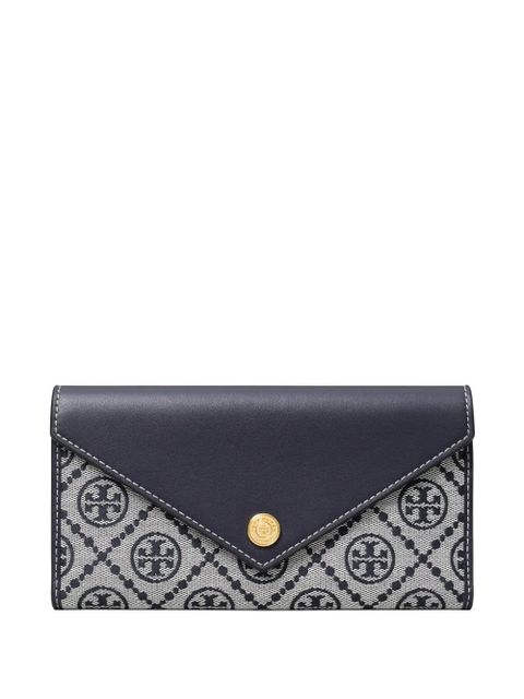 Tory Burch T Monogram wallet - Blue - zdjęcie produktu nr 1