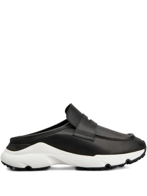 Tod's penny-bar mules - Black - zdjęcie produktu nr 1