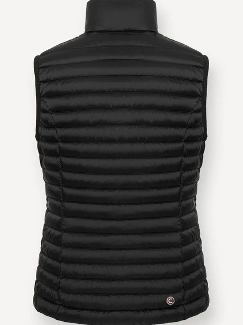 Colmar bezrękawnik puchowy kolor czarny przejściowy 2215.2YO