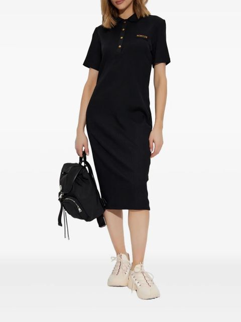 Moncler polo midi dress - Black - zdjęcie produktu nr 2