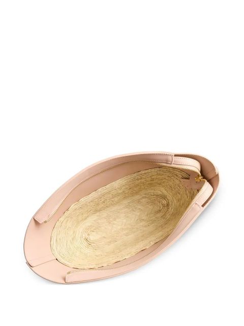 Altuzarra basket-shape clutch bag - Neutrals