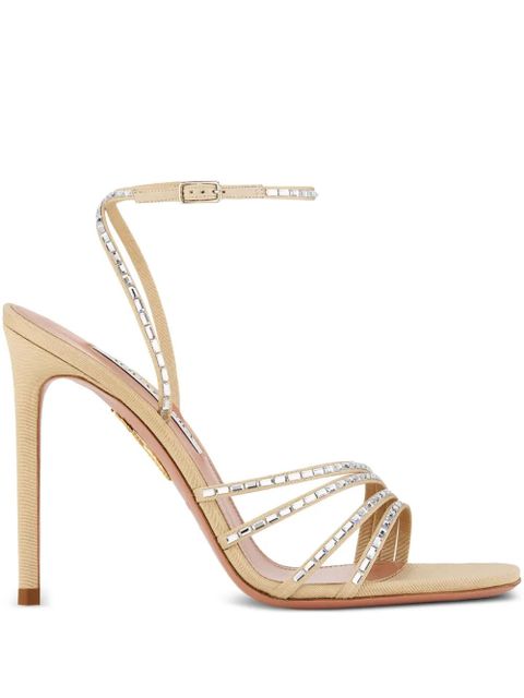 Aquazzura 105mm Mistica sandals - Neutrals - zdjęcie produktu nr 1