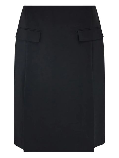 Ferragamo double-slit midi skirt - Black - zdjęcie produktu nr 1