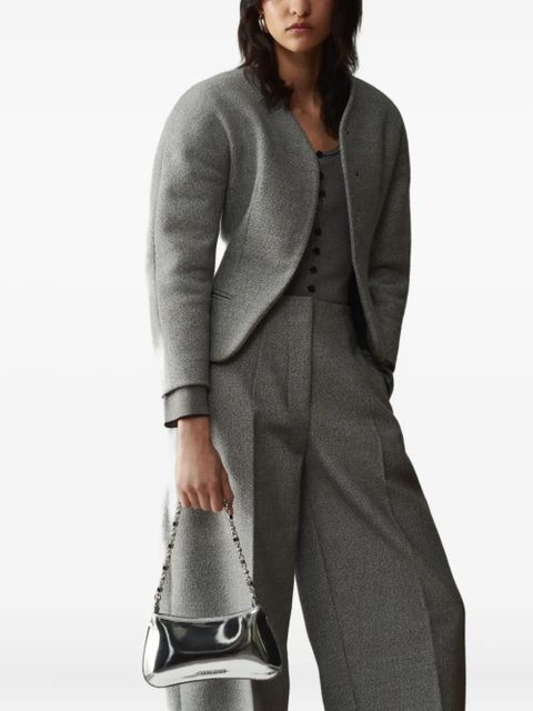 Jacquemus Le petit Bisou Chaine shoulder bag - Silver - zdjęcie produktu nr 2