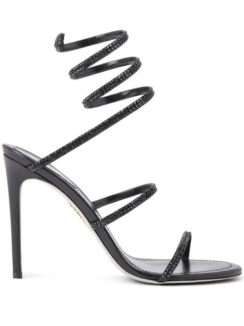 René Caovilla 105mm Cleo sandals - Black - zdjęcie produktu nr 1