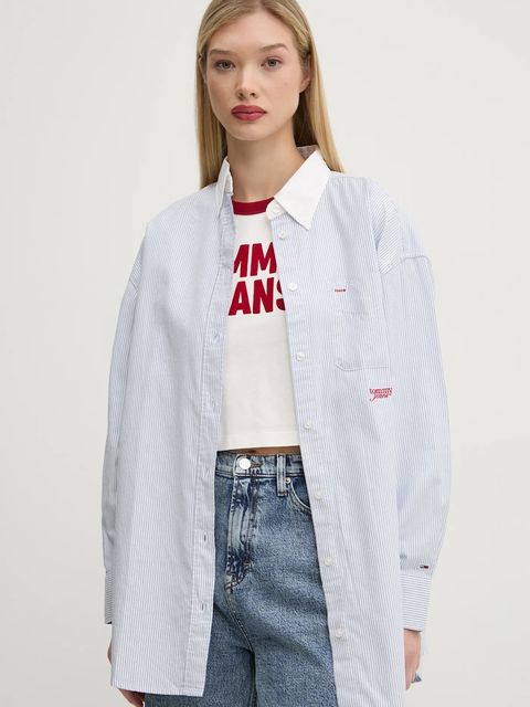 Tommy Jeans koszula bawełniana - zdjęcie produktu nr 1