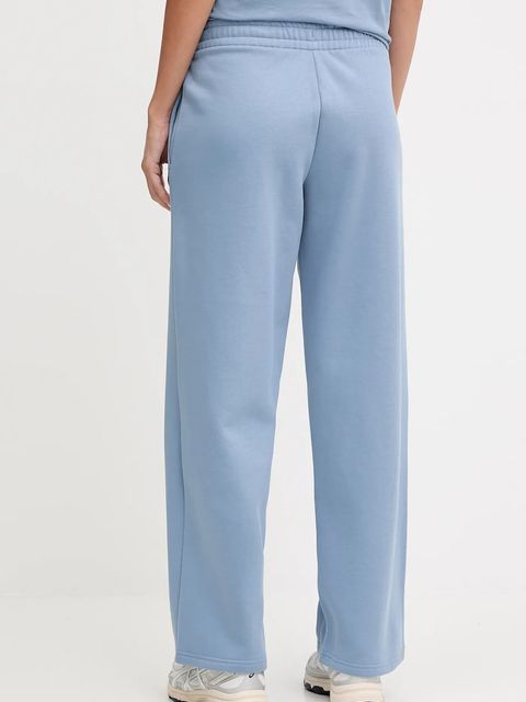 Puma spodnie dresowe damskie kolor niebieski z aplikacją 688081 - zdjęcie produktu nr 2