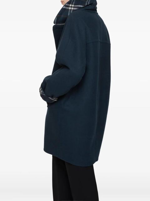 Burberry button-fastening coat - Blue - zdjęcie produktu nr 2