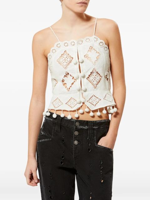 ISABEL MARANT Nelssy white top