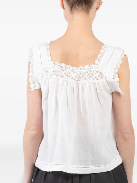 DÔEN Aphra blouse - White