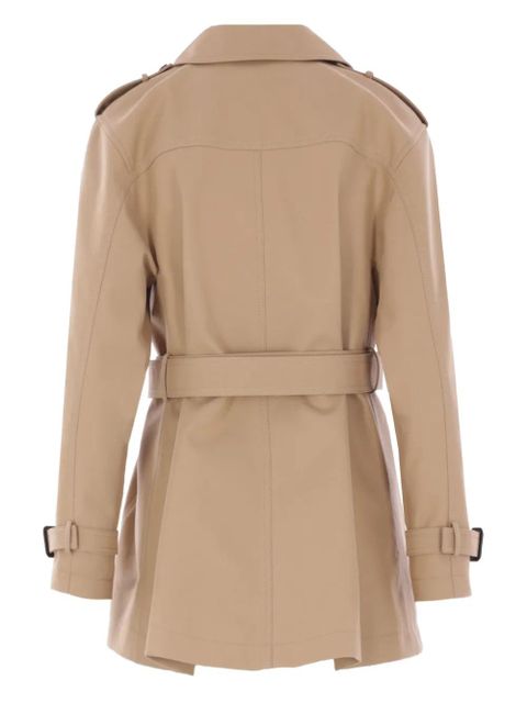 Gucci double-breasted belted trench coat - Neutrals - zdjęcie produktu nr 2