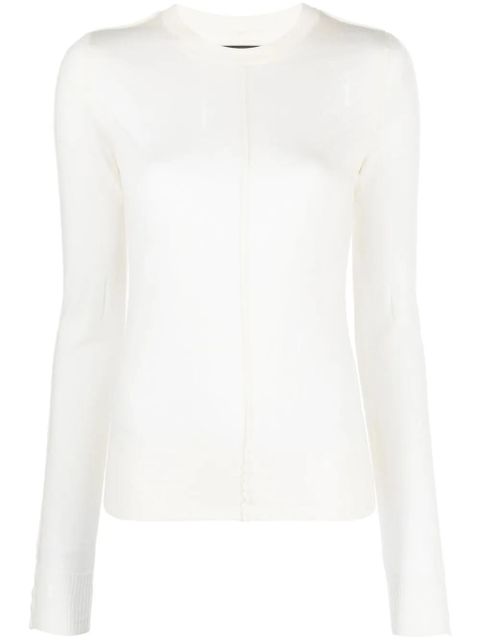 AMIRI distressed cashmere jumper - Neutrals - zdjęcie produktu nr 1