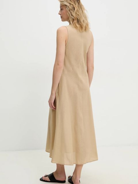 Answear.LAB sukienka z lnem