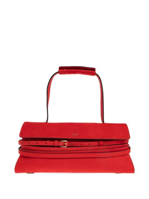 Moschino Tie Me buckle-strap tote bag - Red - zdjęcie produktu nr 1