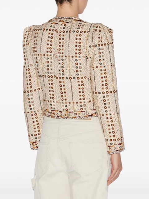 MARANT ÉTOILE Christy jacket - Neutrals