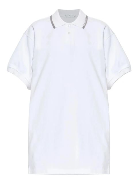 Alexander Wang polo-collar mini dress - White - zdjęcie produktu nr 1