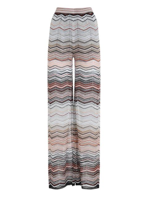 Missoni patterned trousers - Neutrals - zdjęcie produktu nr 1