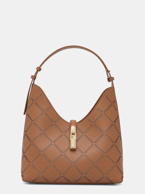 Furla torebka hobo damska skórzana Goccia M Hobo - zdjęcie produktu nr 1