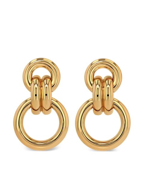 ANINE BING cable-link drop earrings - Gold - zdjęcie produktu nr 1