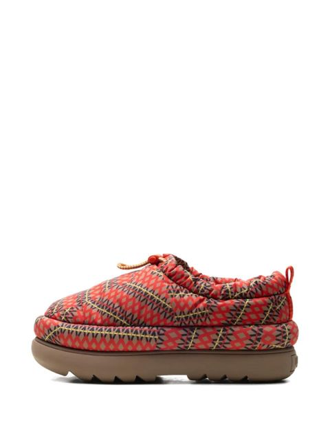 UGG Maxi Heritage Braid slippers - Red