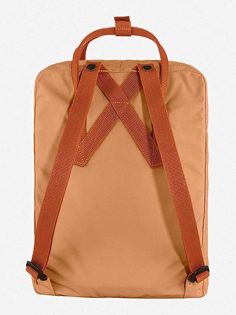 Fjallraven plecak Kanken kolor pomarańczowy duży z aplikacją F23510.241.243-241