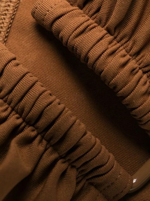 ERES Show bandeau bikini top - Brown