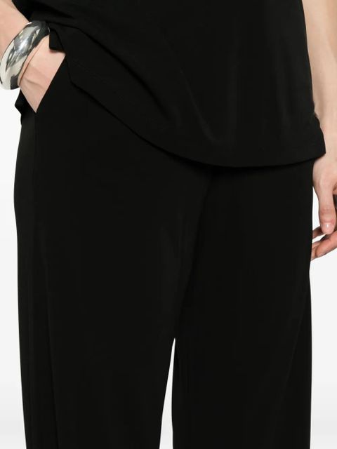 Max Mara Lozono elasticated-waist trousers - Black