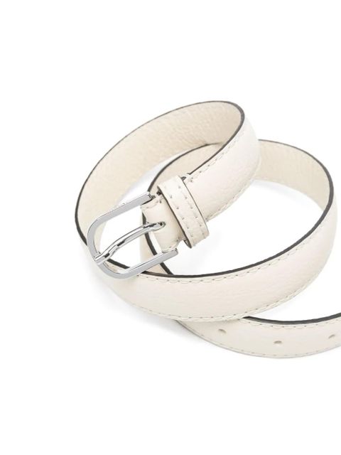 TOTEME Slim leather belt - Neutrals - zdjęcie produktu nr 2