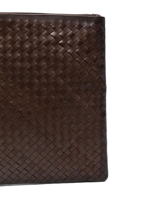 DRAGON DIFFUSION A4 clutch bag - Brown