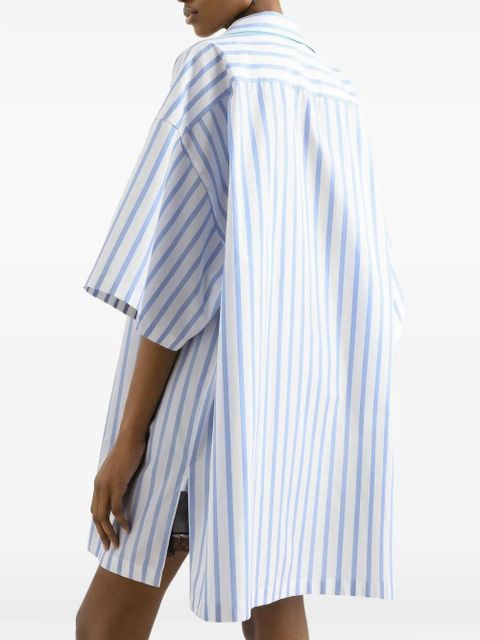 Dolce & Gabbana chest-pocket striped shirt - White