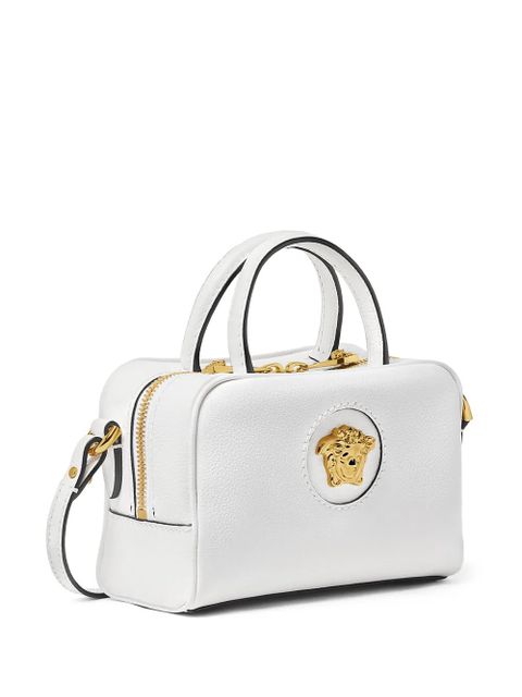 Versace La Medusa leather mini tote bag - White - zdjęcie produktu nr 2
