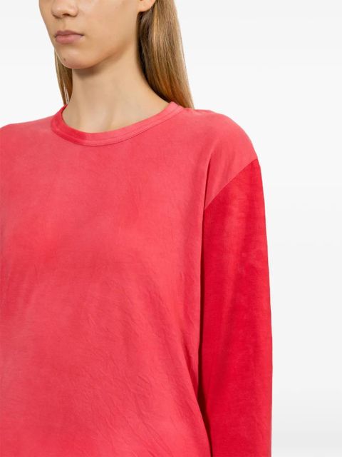 Comme Des Garçons long-sleeve top - Red