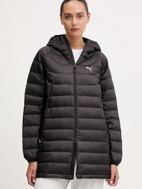 Puma kurtka puchowa kolor czarny przejściowa 685235 - zdjęcie produktu nr 1