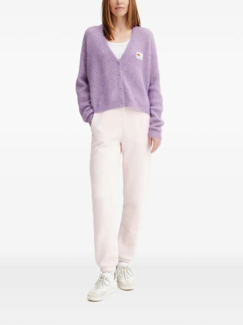 American Vintage V-neck patch cardigan - Purple - zdjęcie produktu nr 2