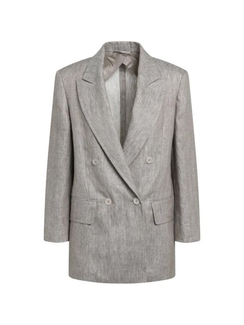 Max Mara Olimpia double-breasted blazer - Grey - zdjęcie produktu nr 1