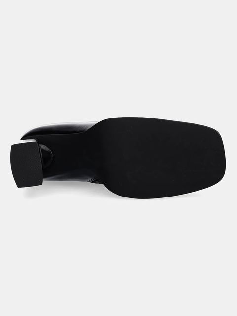 Jeffrey Campbell botki skórzane Maximal-Lo damskie kolor czarny na słupku JC-852-3-2