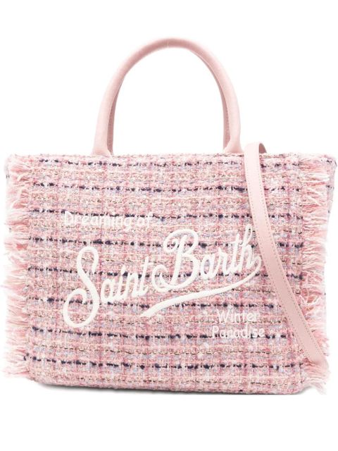 MC2 Saint Barth fringed tote bag - Pink