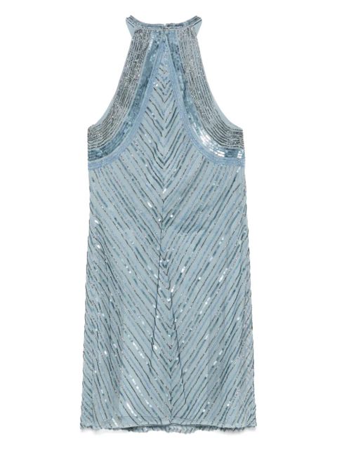 Lauren Ralph Lauren beaded mini dress - Blue - zdjęcie produktu nr 2