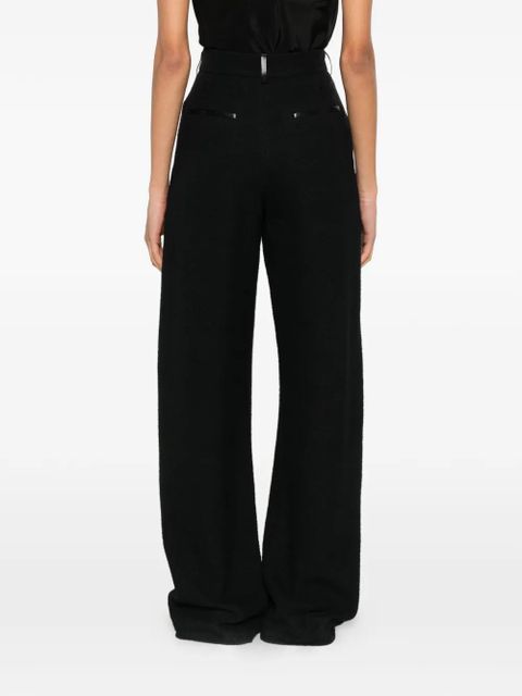 Nanushka Seka tapered-leg tailored trousers - Black