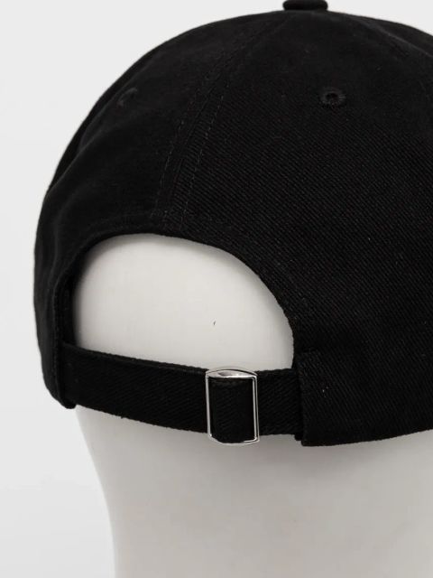 Tommy Jeans czapka z daszkiem bawełniana kolor czarny z aplikacją AW0AW16992