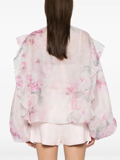 ZIMMERMANN Crush blouse - Pink