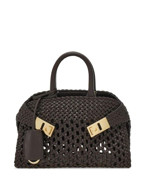Ferragamo extra small Hug tote bag - Brown - zdjęcie produktu nr 1
