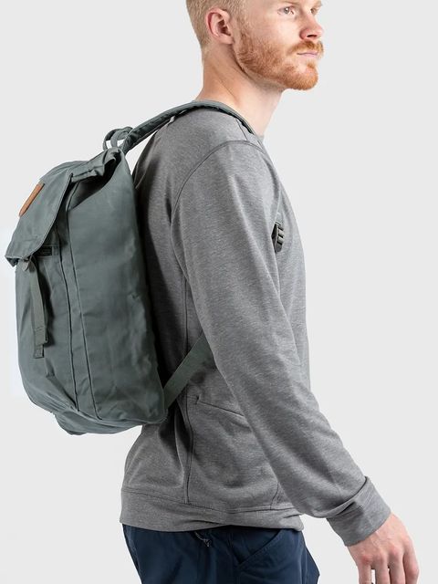 Fjallraven plecak Foldsack No. 1 kolor zielony mały gładki F24210-679