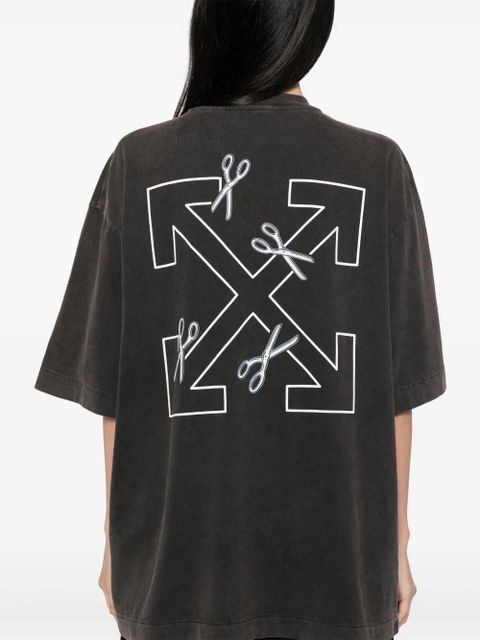 Off-White scissor-arrow T-shirt - Grey