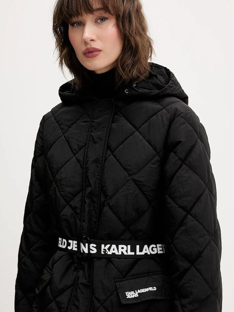 Karl Lagerfeld Jeans kurtka kolor czarny przejściowa A4W15054