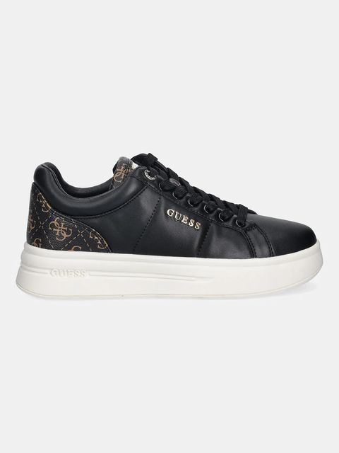 Guess sneakersy WELLI damskie kolor czarny FLFWLL PEL12 - zdjęcie produktu nr 2