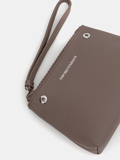 Emporio Armani torebka kolor brązowy EW000361 AF12036