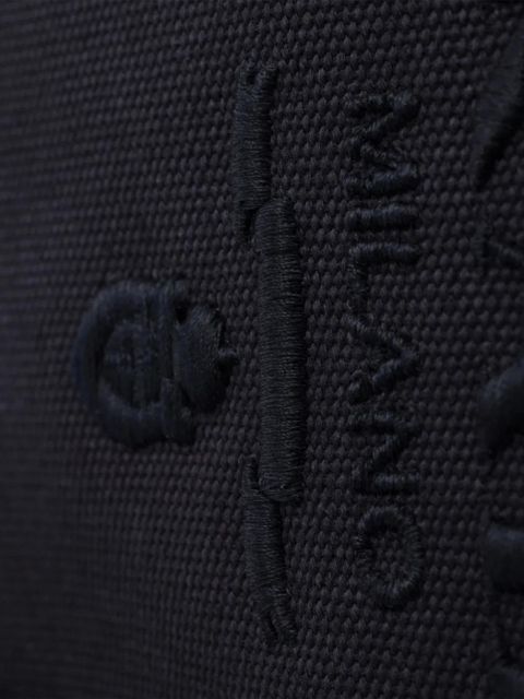 Prada Jardinière cotton canvas mini-bag - Blue