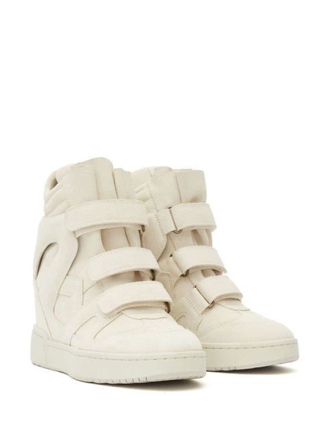 ISABEL MARANT IM3 hidden-wedge sneakers - White - zdjęcie produktu nr 2